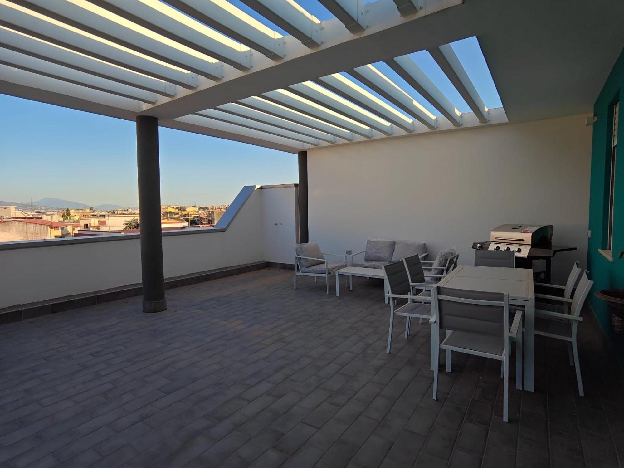 Penthouse Lägenhet Afragola Exteriör bild